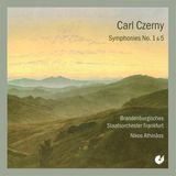 Sinfonien Christophorus Brandenburgisches Staatsorchester Frankfurt, Nikos Athinäos - Czerny: Symphonies No. 1 & 5 (CD)