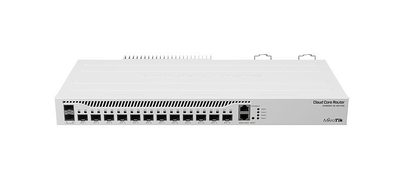 MikroTik CCR2004-1G-12S+2XS - Bedrade Router - Wit