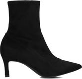 Unisa Lanet Enkellaarsjes - Enkelboots met rits - Dames - Zwart - Maat 38