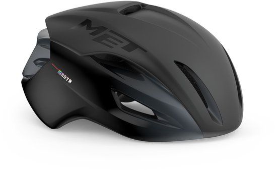 MET Manta MIPS Fietshelm - Racefiets - Zwart - Maat S