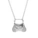 Orphelia ZK-7294 - Ketting Purse - Zilver 925 - Zirkonia - 42 cm