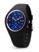 Ice-Watch Polshorloge Siliconen Zwart 40