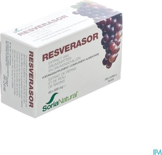 Soria Natural Resverasor Ultra Opc-mix Tabletten 60st