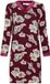 Pastunette Premium Chemise de nuit Burgundy Dream Manches longues Fleurie Rouge EcoVero Viscose Taille 36