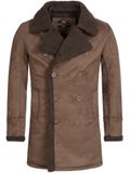 INDICODE JEANS Winterjas 'Barlow' kastanjebruin