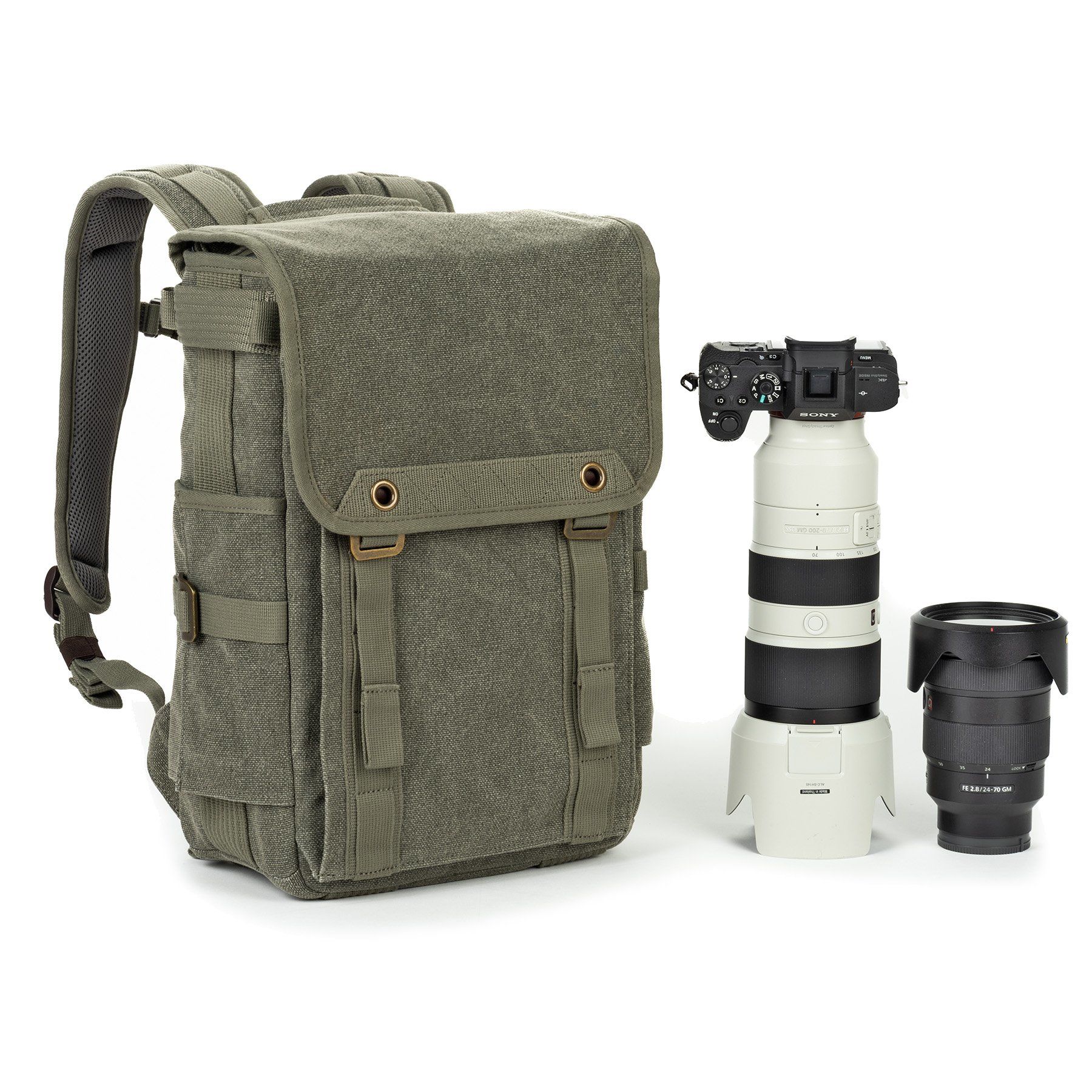 Think Tank Retrospective Backpack 15 - Pinestone - Camera Backpack