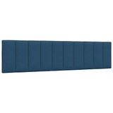 VidaXL Hoofdbordkussen "Hanko" 200 cm Stof Blauw
