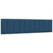VidaXL Hoofdbordkussen "Hanko" 200 cm Stof Blauw