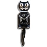 Zwarte Miss Kitty-Cat Zwarte Klok, 32cm