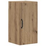 vidaXL - Badkamer - wandkast - HOORN - Artisanaal - eiken - 30 - x - 31 - x - 59 - cm