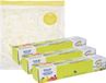 Merkloos Keuken/diepvries vershoud zakken - 120x stuks - 1.2 liter inhoud - 20 x 21 cm - transparant