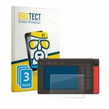 BROTECT Screenprotector 3 Stuks voor Müller Elektronik SMART570 Beschermglas Transparant