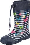 BECK Regenlaarzen 'Fantasy' marine / gemengde kleuren