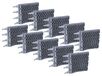vhbw 10x brosse compatible avec Zodiac robot de piscine