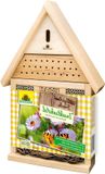 Merkloos Insectenhotel voor wilde bijen lieveheersbeestjes - Wildgärtner Freud - 1 stuk