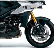 Puig Suzuki Gsx-s1000gx Touring 2025 Verlenging Voorspatbord Zwart