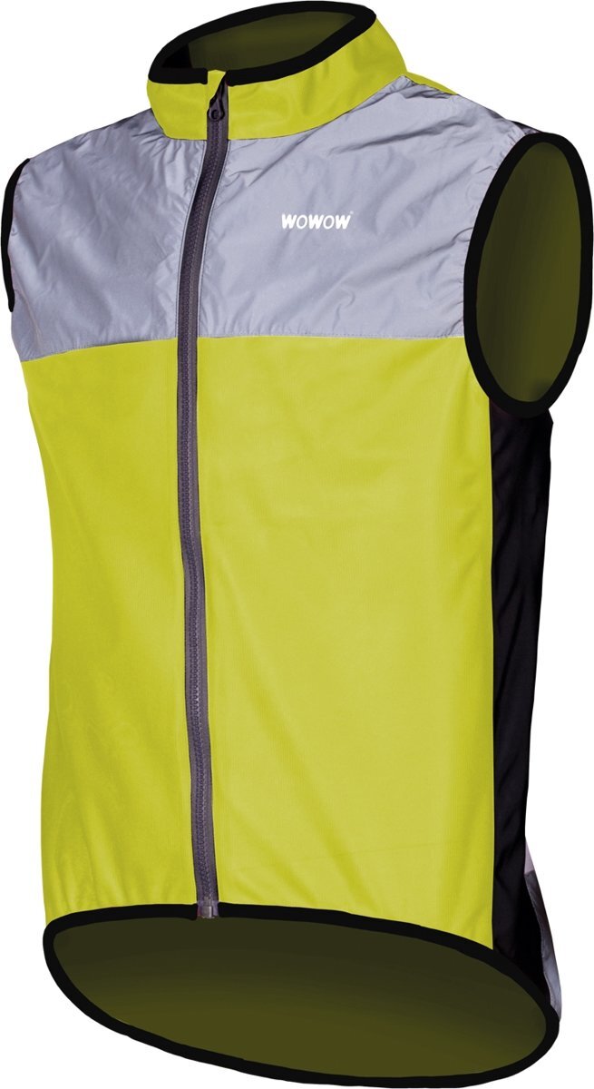 Wowow Dark Jacket 1.1 fietsvest fluorescerend geel XXL heren