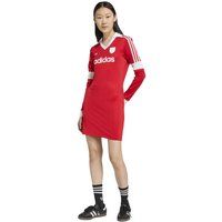 ADIDAS ORIGINALS Robe 'FOOTIE' rouge / blanc