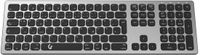 Keysonic KSK-8023BTRF (DE) Clavier Sans fil, Bluetooth QWERTZ, Allemand anthracite, noir rechargeable