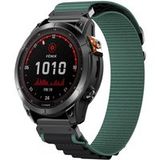 Garmin Forerunner 955 Alpine nylon bandje (vert/noir)