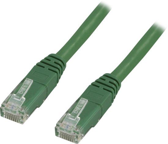 Deltaco TP-65G netwerkkabel Groen 5 m Cat6
