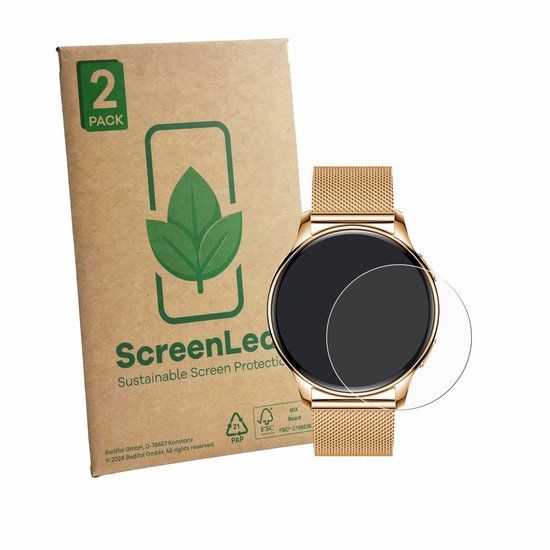 ScreenLeaf - Screenprotector voor Siltcon Aurea SI151 - Transparant (2 Stuks)