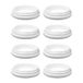 Wagner QuickClick® 15834300 vervangende glijders van Extreme kunststof, diameter 25 mm, 8 stuks, voor basis Ø 25 mm, Made in Germany