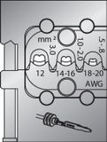 GEDORE Module-inzetstuk voor lamellencontact, 1 stuk, 8140-20
