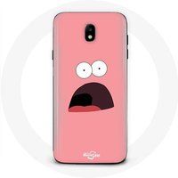 Maniacase Etui voor Samsung Galaxy J7 2017 Patrick Star Spongebob Squarepants roze