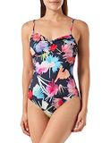 Firefly Sylvia Bikini Navy Dark/Flower 48