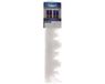 Merkloos / Sans marque Koopman International IJspegel slinger - wit - 5 meter - H13 cm - polyester - sneeuw versiering - sneeuwdecoratie