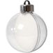 Creativ Company Kerstbal Acryl Transparant 8 stuk(s)