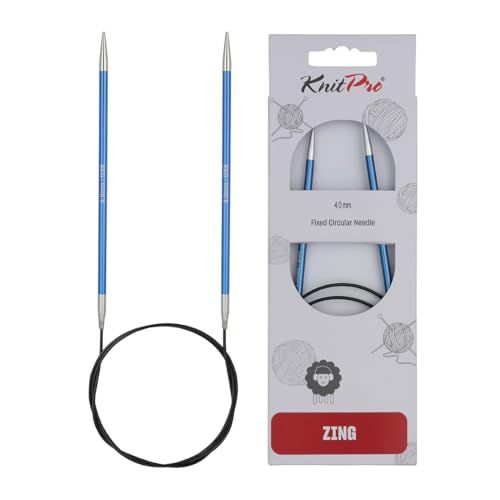 KnitPro Zing Rondbreinaald 60cm 4.00mm Multikleur Metaal
