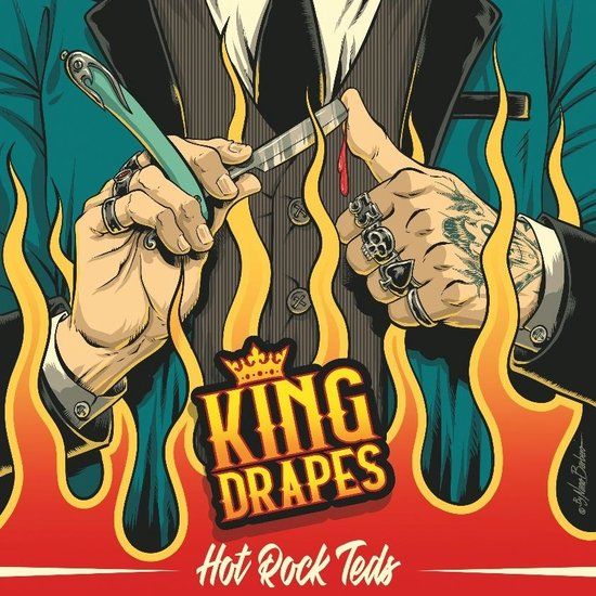 Hot King Drapes - Hot Rock Teds (LP)