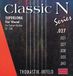 Thomastik Enkele snaar E6 .045 chroomstaal geslepen en gepolijst CF45 voor klassieke gitaar Classic N Series Superlona light set CF128, CF127