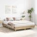 Maison Exclusive - Cadre de lit Sonoma, 152 x 203 cm, en panneaux de particules