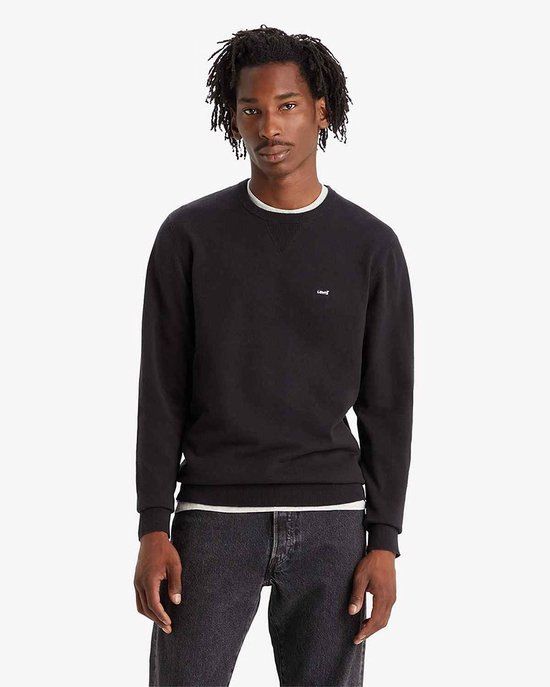 Levi's Lightweight Sweatshirt Zwart L Man