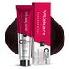 Vitalcare Professionele permanente haarverf, haarkleur met zijdeproteïne, nr. 4/5, mahoniebruin, 100 ml