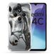 Cokitec Versterkte hoes voor Xiaomi Redmi 14C 4G Dier Paard Wit