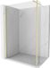 Mexen Kioto paroi de douche Walk-in 155 x 30 cm, transparent, or brossé
