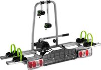 VDD Fietsendrager - Fietsendrager elektrische fietsen 2 - Fietsendrager trekhaak - kantelbaar - Afsluitbaar - Eenvoudige installatie - Max draaggewicht 60 kg - 13 polig - Tüv gekeurd - Geschikt voor 2 fietsen - Grijs/zwart