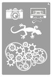 Sjabloon La Pajarita Sjabloon St-10 Indie 20 x 30 cm