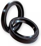 bihr Vorkkeerring voor Motor Yamaha 125 TY 1976-1989 30x40.5x10.5mm Zwart Nitril