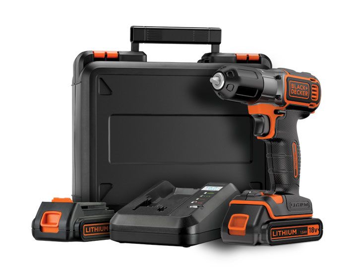 BLACK+DECKER ASD18KB - Boormachine - 18V - Zwart/Oranje