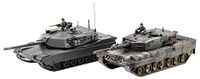 Hasegawa 30069 1/72 M1 Abrams & Leopard 2 modelbouwset, meerkleurig