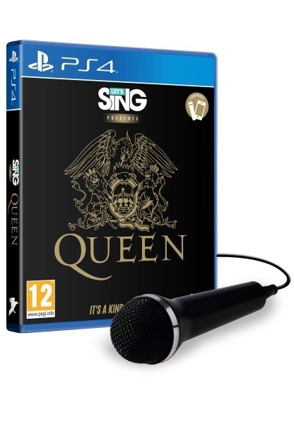 Let's Sing Queen - PS4 - Standard Edition - Includes Microphone