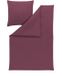 Estella Takoma Serie - Housse de couette en jersey - 160 x 200 cm - 3 pièces - Mauve