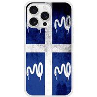 Apple iPhone 16 Drapeau Martinique Verstevigd Hoesje met Sublimatie Bedrukking