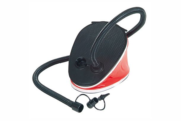 High Peak Bellows Voetpomp - Zwart/Rood - 5 Liter