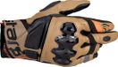 Alpinestars Belize v3 Drystar gants de moto imperméables - Marron/noir - Taille M